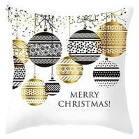 Heiheiup poklon jastučni poklopac božićni jastuk božićni ukrasi ukrasi Cristmas za kućne rubne kutije jastučnice svile