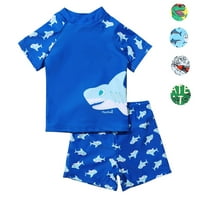 Toddler i baby Boys Crtani sortirani rashguard set kupaći kostimi