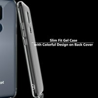 Slim-Fit TPU modna futrola za telefon za ikonu kriketa 3, sa zaštitnim zaštitnikom zaslona od kaljenog