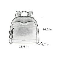 Avamo ženski ruksak veliki kapacitet Daypack Multi džepovi Rucksak PU kožna torbica pješačka putovanja