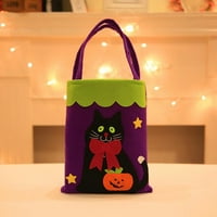 Jikolilili Ghost festival Dječji bombonski torbi za vještinu Halloween Prijenosna netkana torba za ukrašavanje
