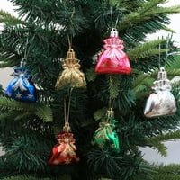 Štetno božićno poklon torba Viseći ukrasi Božićni drv Privjesak Dekor za božićni prozor Početna