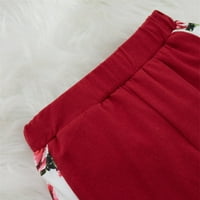 TODDLER Outfit Sets Ljetni dječaci Djevojke Sportski Ležerne prilike Cvjetni print Dugih rukava Sweerortershirt Elastične strukske hlače Karakteristike: Dječja odjeća
