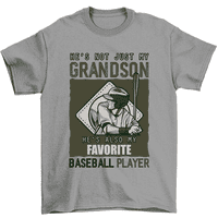 On nije samo moj unuk, moj omiljeni majica za bejzbol igrač muškarci žene