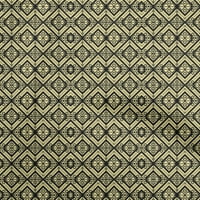 Onuone pamuk poplin svijetlo žute tkanine Geometrijski obrtni projekti Dekor tkanina Štampano od dvorišta
