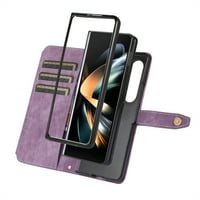 Allytech novčanik za Samsung Galaxy Z Fold5, Galaxy Z Preklop poklopac, džep sa zatvaračem Višestruki
