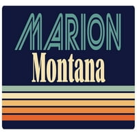 Marion Montana Vinil naljepnica za naljepnicu Retro dizajn