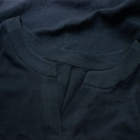 DTIDTPE Fall odijelo za žene, plus veličine casual cvjetnog ispisa labava bluza s V-izrezom TOP ženski