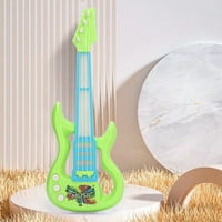 Elektronska igračka gitara, djeca ručna muzička elektronska igračka za djecu igraju muziku, rock, bubanj