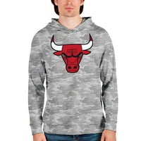 Muška antigua Camo Chicago Bulls Logo Apsolutni pulover Hoodie