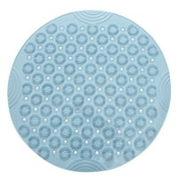 Farfi okrugli oblik Čvrsta boja Početna kupaonica Neklizat Podna mat jastuk za podloge