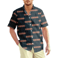 4. jula muške havajske majice USA Nacionalna zastava košulju u boji 3D košulja plus veličina dnevno