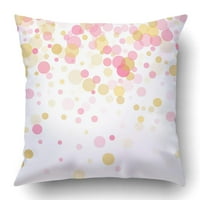Rose Gold Confetti Circlet za božićne konfetne točkice jastučni jastuk