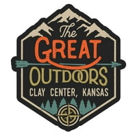 Clay Center Kansas suvenir Dekorativne naljepnice