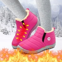 Obuće za bebe Zimske čizme Ravno prskanje tople kratke cijevi za snijeg Dječje cipele