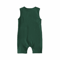 Ljetna dječačka dječačka rubnog polukona za rubnu košulju odjeću odjeću --- zeleno