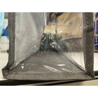 Organizatorske torbe prozirne viseće torbe za poklopcu za prašinu Torbica za pohranu Organizator sa