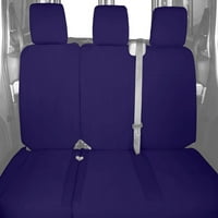Caltrend Stražnji podijeljeni stražnji dio i čvrsti jastuk Neosupreme Seat Seat za za 1997. - Toyota Camry - TY312-10NA ljubičasta umetanje i obloge
