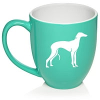 Greyhound keramički šalica za kafu poklon čaj za nju, on, žene, muškarci, supruga, muž, mama, tata,