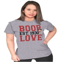 Vintage Cartoon Betty Boop Love Ženska majica Dame Tee Brisco Brends X