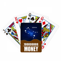 Geni Constellation Zodijak Potpiši poker igračka karta smiješna ručna igra