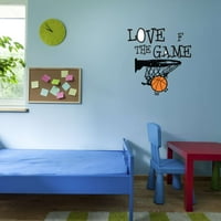 Dječaci Ljubav prema igri Aktivni sportski zid Dekoracija košarkaškog terena HOOP Boys Dekor sobe traje