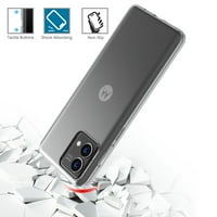 OneToughShield ® za Motorola Moto G Stylus 5G Shockotoff Telefon za telefon, sa kaljenim zaštitnim staklom