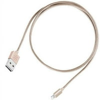 Reverzibilni USB-A do gromobranskog kabla - zlato