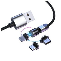 WolLallyMy podaci za usisavanje kablova USB punjač Linija 3-intapcijskog mobilnog telefona Brzo punjenje
