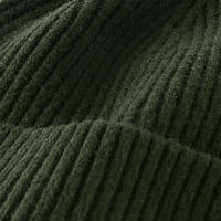 Freebird Beanie šešir za muškarce Žene Klintni lubanja CAP DNEVNA ZIMSKA BEANIE TEQUE - OLIVE GREEN