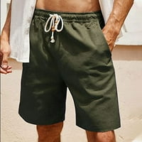 JMntiy muške kratke hlače Čvrsti džep kratke hlače Ležerne prilike za habanje Elastične struke