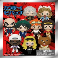 3D figuralna torba za pjenu CLIP COWBOY BEBOP MINTERY