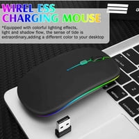 2.4GHz i Bluetooth miš, punjivi bežični miš za Xiaomi Poco F Bluetooth bežični miš za laptop MAC računarsku