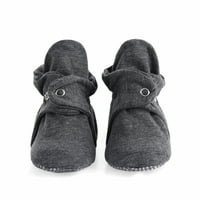 Ella Bonna Soft Baby Cipele, pamučne dječje čizme, tamno siva, 12 mjeseci