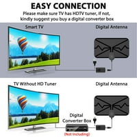 Elegantni izbor TV antena za besplatne kanale Unutarnji digitalni pojačalo Pojačavač poticajnih kilometara, HDTV188