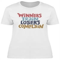 Pobjednici Gubitni gubitnici Žalbe majica - MIMAGE by Shutterstock, ženska XX-velika