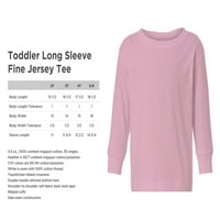 Duks prekrivenih stilova za djevojke za djevojčice Toddler Gobble Gobble majica s dugim rukavima