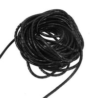 Jedinstvene povoljnije 21FT PE polietilenski spiralni kabelski žičani zamotavanje cijevi crne boje