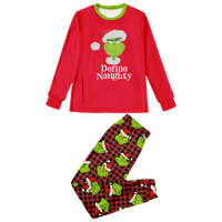 Porodica koja se podudara sa božićnim padžamama set za spavanje Veseli božićne tiskane veličine za djecu za kućne ljubimce-baby-ljubimac i hlače bodysuits unise pidžamas setovi