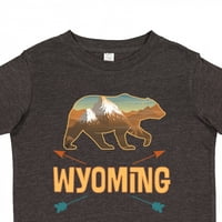 Inktastic Wyoming odmori za odmor Silhouette Poklon dječaka majica ili majica Toddler Girl