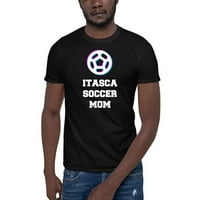 Tri ikona Itasca Soccer Mama kratkih rukava pamučna majica od nedefiniranih poklona