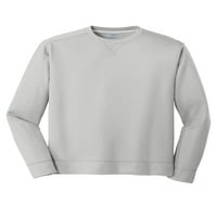 Performance Performance Fleece Crewneck Dukserica, srebrna - Extra