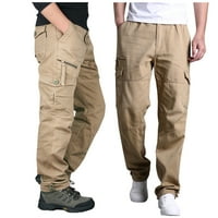 Tuphregyow muške planinarske hlače Brzi suhi golf joggers Stretch udobne tanke hlače za slobodno vrijeme