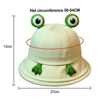 Opseg glave slatka dječja žaba ribar šešir za sunčanje Sunčani šešir
