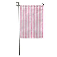 Akvarelne akvarelne ploče ružičaste trake uzorak linija četkica Vintage Candy apstraktna vrtna zastava