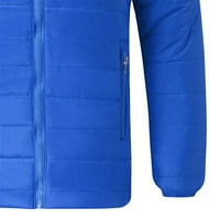 Dolje Zimska kvalitetna vrhunska jakna toplog kaputa Paketible patentni zatvarač Muške svjetlosti Muški kaputi i jakne Dječaci Veliki vuneni kaput