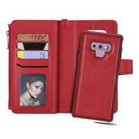 Galaxy Note Wallet Futrola, galaksija Notl Pomotka, allytech Premium PU kožni novčanik torbica sa zatvaračem