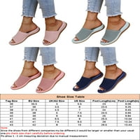 Daeful široki širine slajdesane sandale žene Ženske dame koji nisu klizanje ljetne flip flops papuče