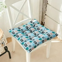 Baccoc Seat jastuk × Zadebljani pamučni i posteljina jastuka Jednostavna i prozračna Četiri godišnja