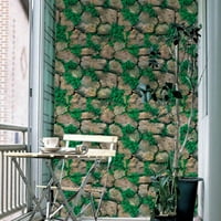 Monfince 3D samoljepljive PVC naljepnice, zidne ploče za zid i lijek za sjedište za dnevnu sobu Pozadina